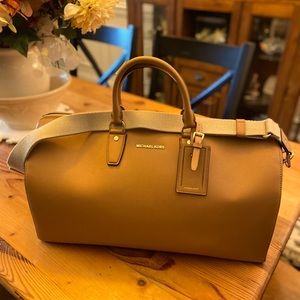 Michael Kors Connie Duffle Bag - Tan